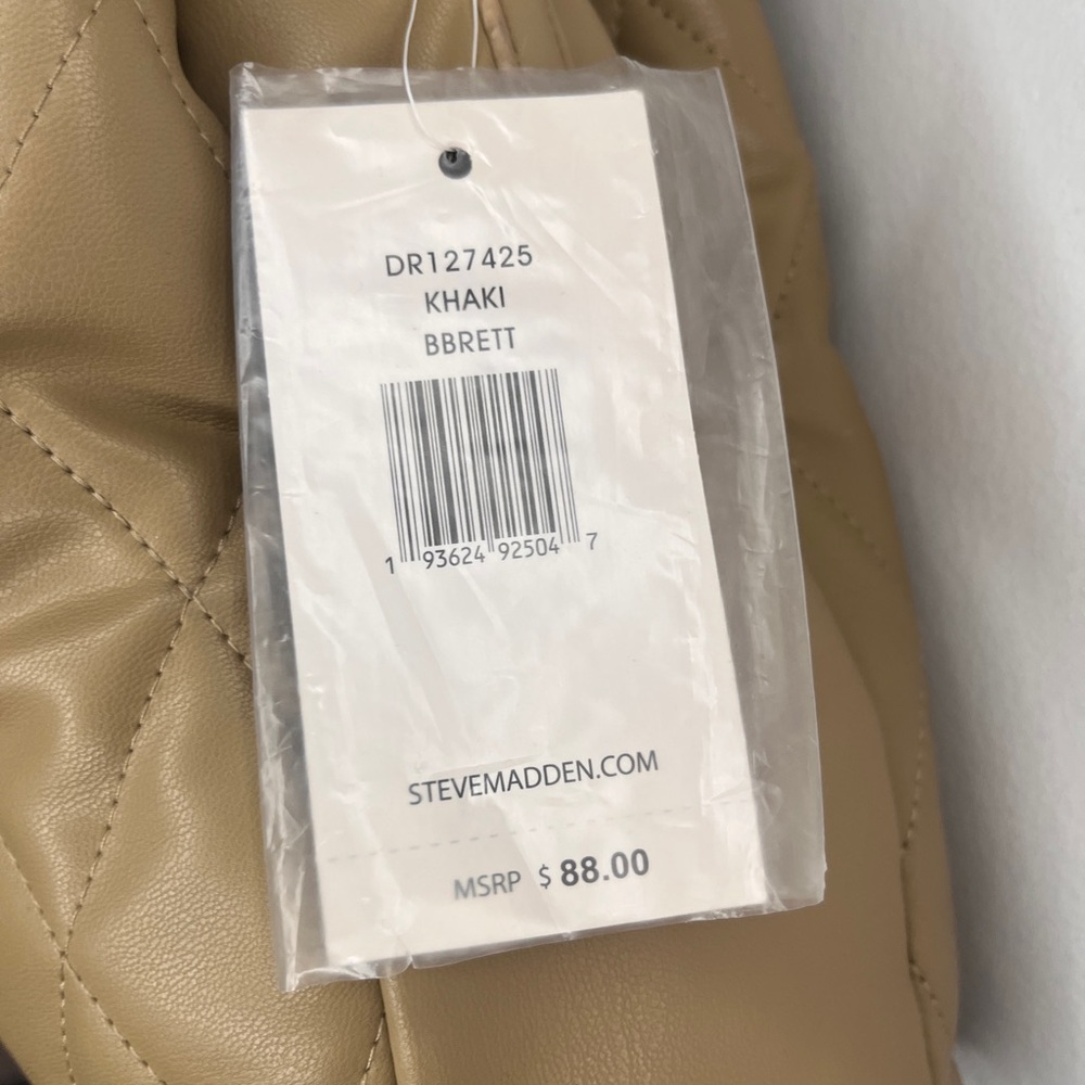 Steve Madden Olive Quilted Handbag - Picture 5 of 9